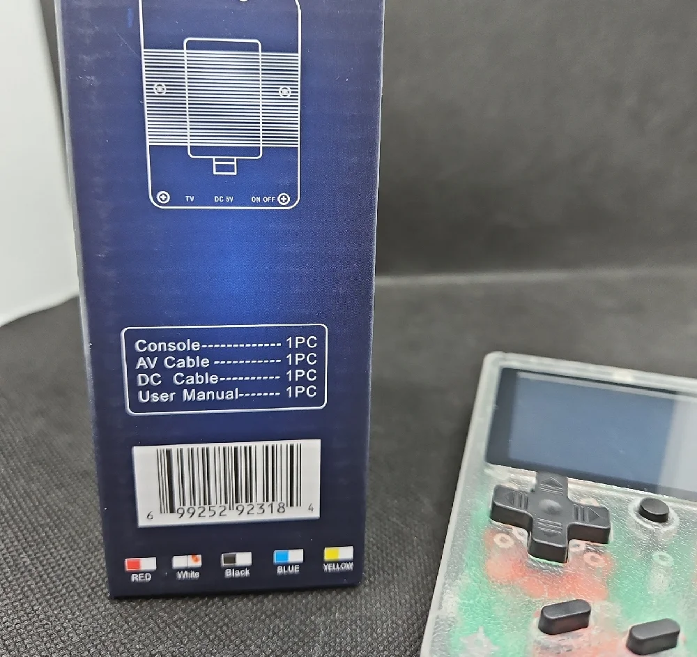 Plus Handheld Game Console - Black and Green